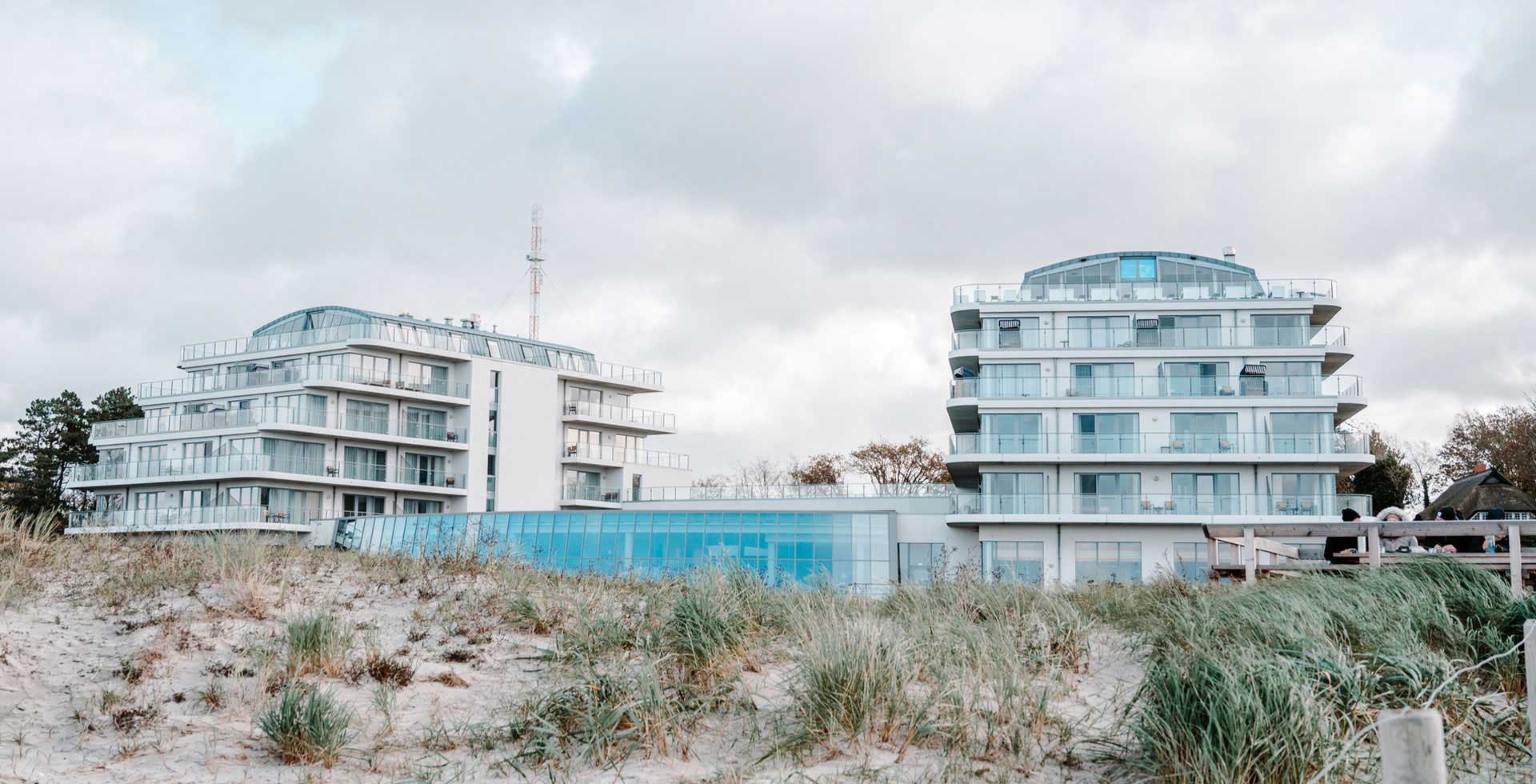 Hotelanlage THE GRAND Ahrenshoop auf Fischland-Darß-Zingst als Ausbildungsbetrieb.