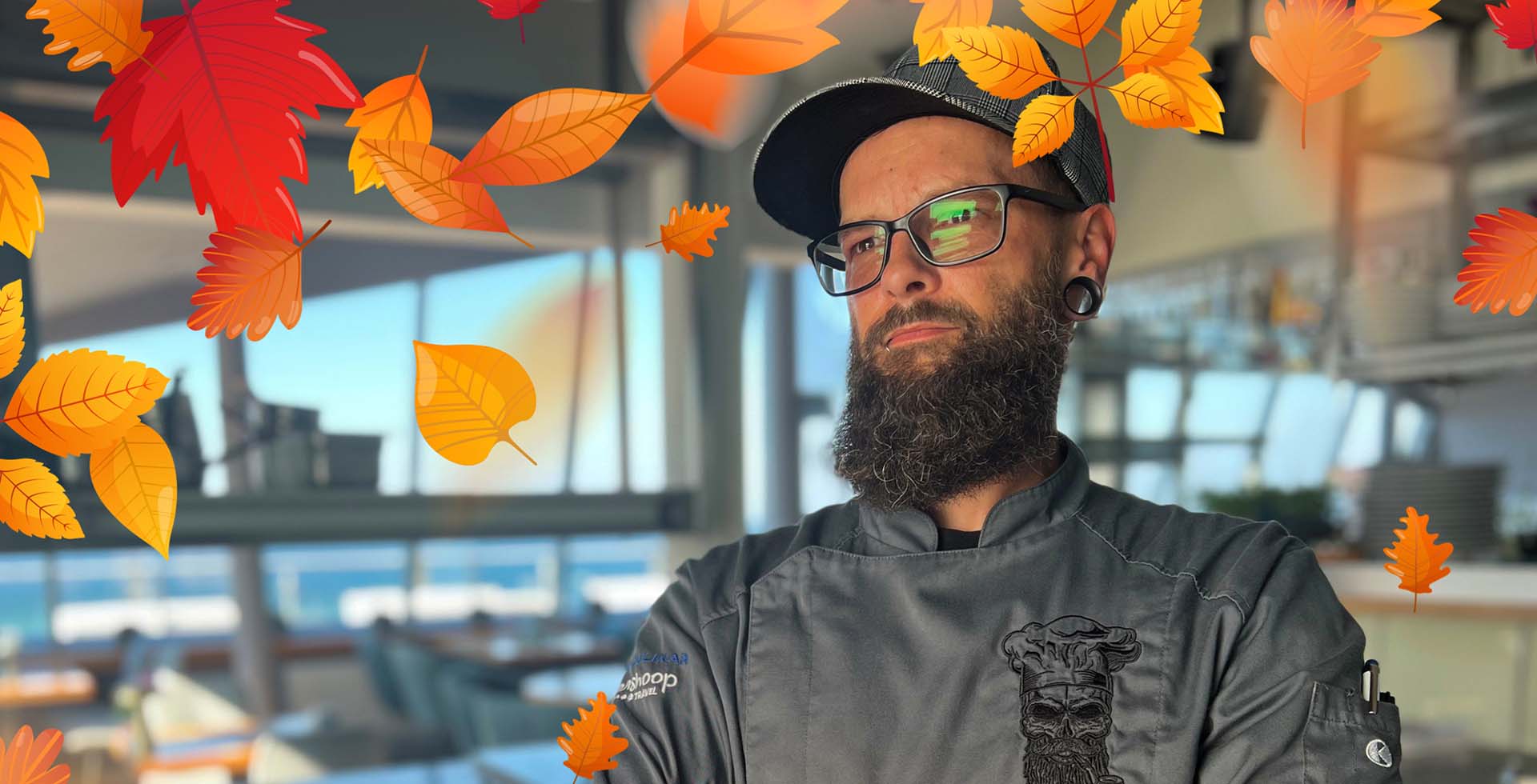 Küchenchef im THE GRAND Ahrenshoop zur Kitchenparty im Herbst.